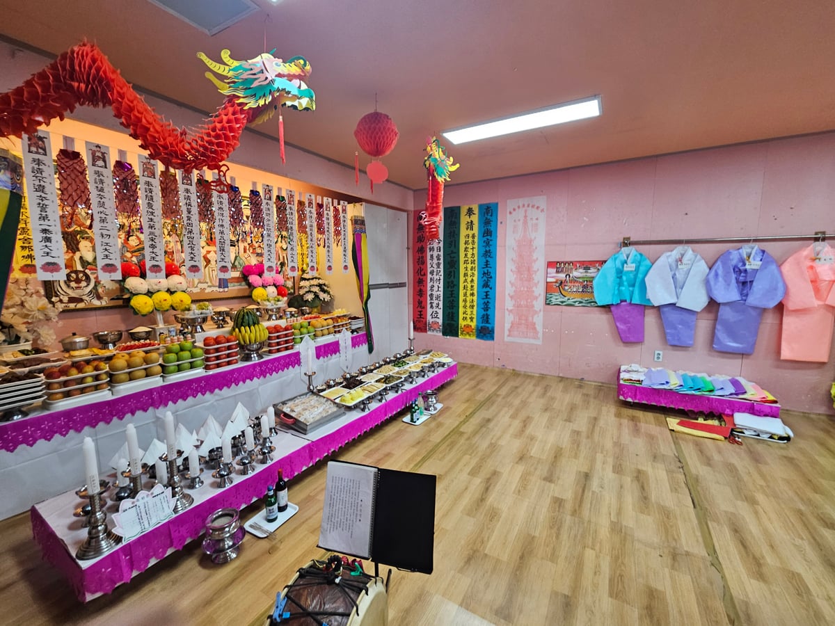 일월정사 자운스님